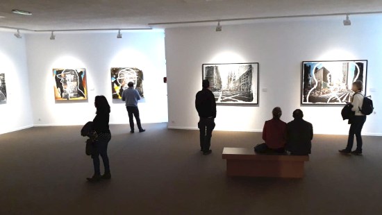 La salle d'exposition