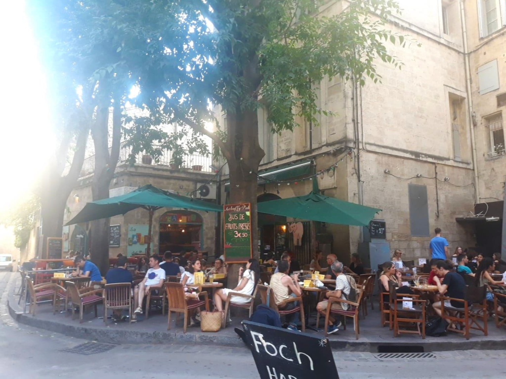 Terrasse du Rebuffy Pub, Montpellier