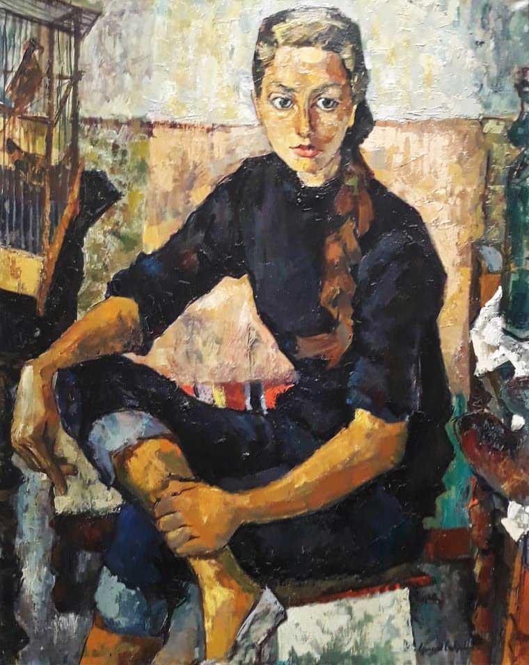 Femme-aux-oiseaux-Gerard-Calvet-Les-Jolies-Quinquas