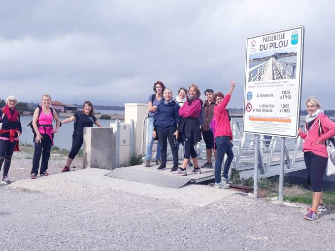 Passerelle du Pilou Les Jolies Quinquas