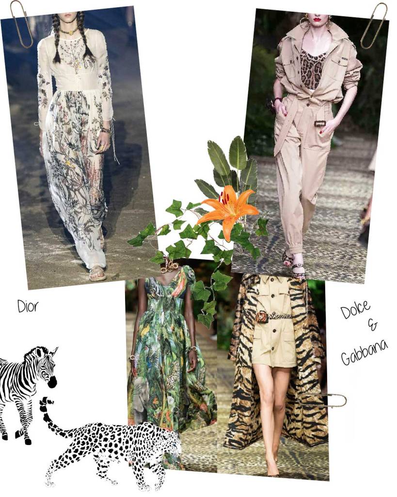 Monde végétal et animal Fashion Week Paris 2020