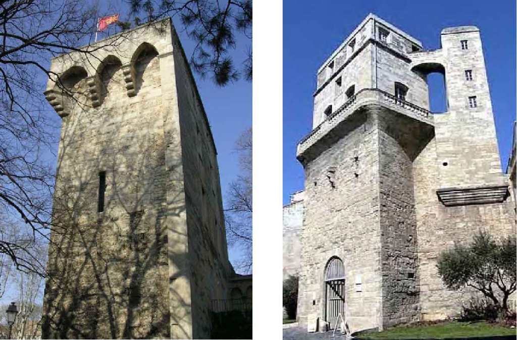 Tour-des-Pins-et-Tour-de-la-Babotte,-Montpellier